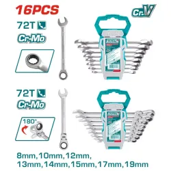 Ratchet wrench set 16pcs