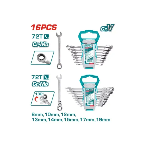 Ratchet wrench set 16pcs Ratchet wrench set 16pcs