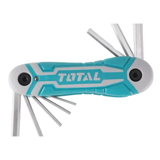Folding set of hex keys 8pcs.