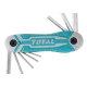 Folding set of hex keys 8pcs.