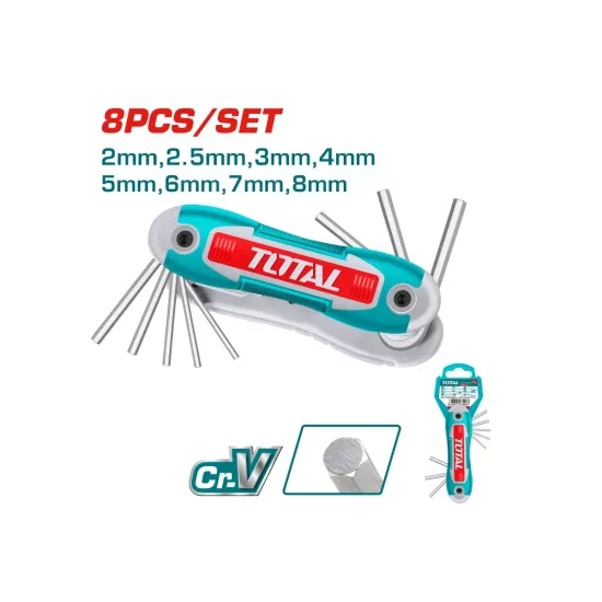 Folding set of hex keys 8pcs. Folding set of hex keys 8pcs.