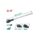Ratchet wrench 3/4" - 500mm