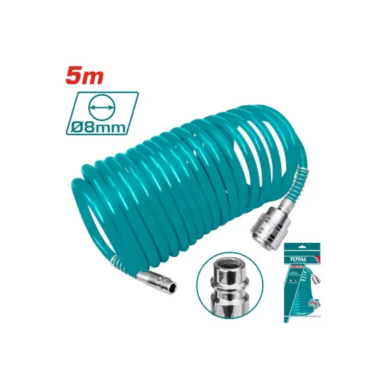 Pneumatic spiral hose 5 m Pneumatic spiral hose 5 m