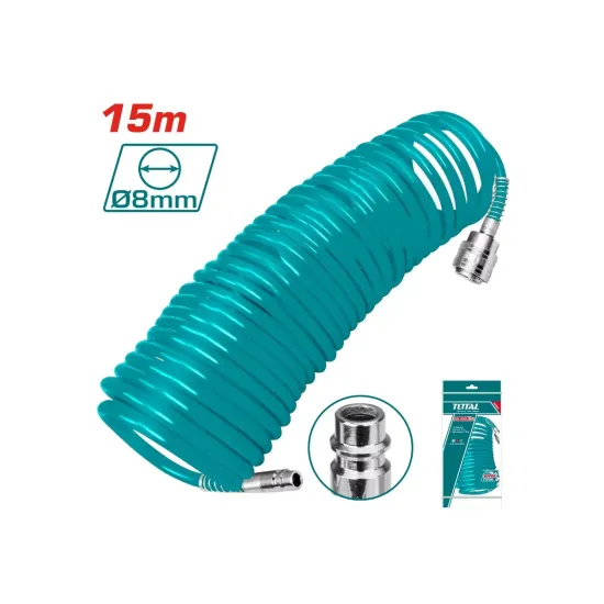 Pneumatic spiral hose 15 m Pneumatic spiral hose 15 m