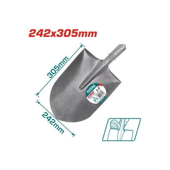Steel shovel 300x242mm Steel shovel 300x242mm