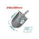 Steel shovel 300x242mm Steel shovel 300x242mm