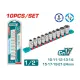 Socket set, 1/2, sockets 10 - 24 mm Socket set, 1/2, sockets 10 - 24 mm