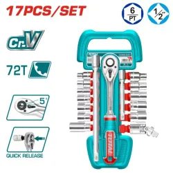 Socket set 17pcs