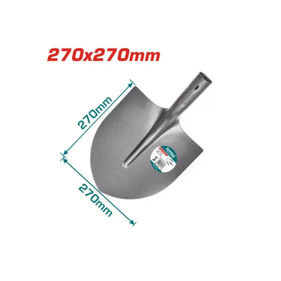 Steel shovel 270x270mm Steel shovel 270x270mm