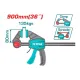 Quick-clamping clamp 80x900mm Quick-clamping clamp 80x900mm