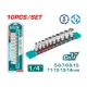 10 pcs 1/4" socket set 10 pcs 1/4" socket set