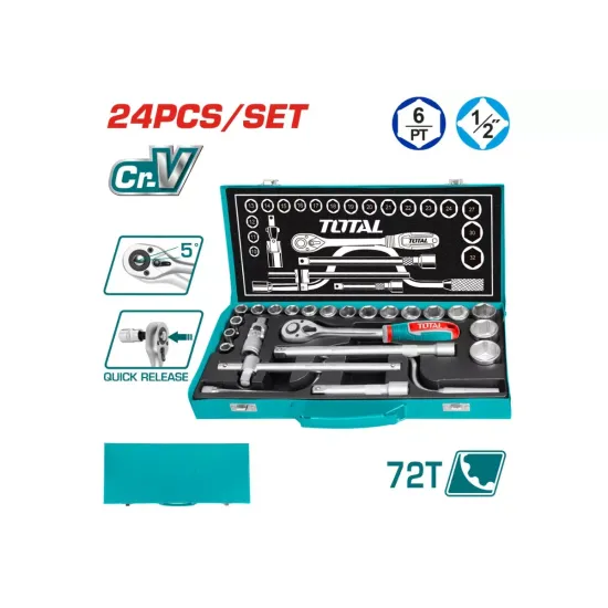 Tool set 1/2" 24 pcs Tool set 1/2" 24 pcs