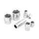 Tool set, 1/4" 45 pcs