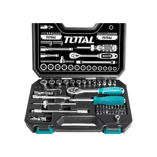 Tool set, 1/4" 45 pcs
