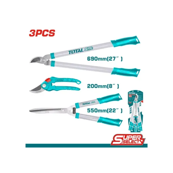Set of pruning shears 3 pcs Set of pruning shears 3 pcs