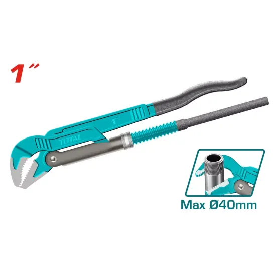 Heavy duty pipe wrench 0-40mm Heavy duty pipe wrench 0-40mm