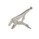 Manual clamp with straight jaws 175mm