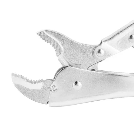 Manual clamp with straight jaws 250mm