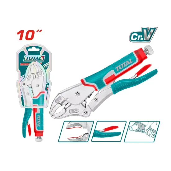 Manual clamp with straight jaws 250mm Manual clamp with straight jaws 250mm