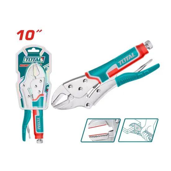 Manual clamp with straight jaws 250mm Manual clamp with straight jaws 250mm