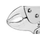 Hand clamp with oval jaws 250 mm