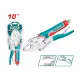 Hand clamp with oval jaws 250 mm Hand clamp with oval jaws 250 mm