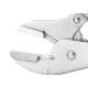 Manual clamp with straight jaws 250mm