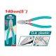 Plastic cutting pliers 140mm Plastic cutting pliers 140mm