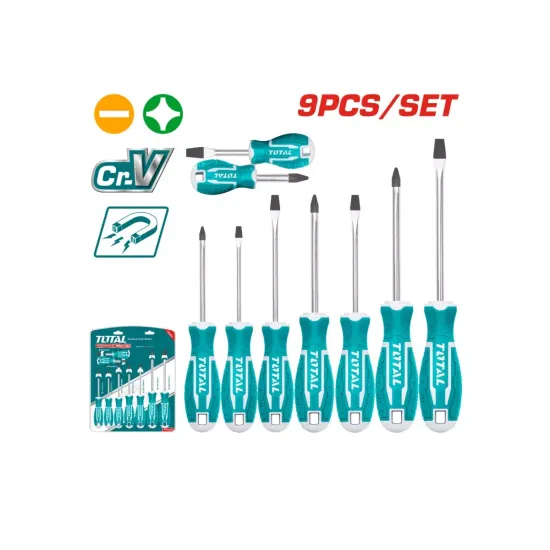 Screwdriver Set - 9 Pcs Screwdriver Set - 9 Pcs