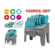 Screwdriver set with bits 100 pcs. Screwdriver set with bits 100 pcs.