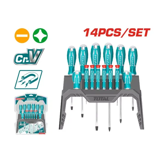 Screwdriver Set - 14 Pcs Screwdriver Set - 14 Pcs