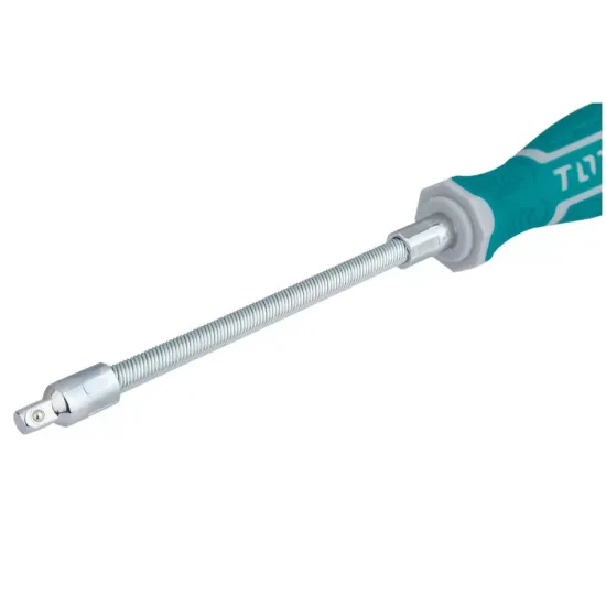 Screwdriver set with flexible shank 12 piece