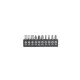 Screwdriver set with flexible shank 12 piece