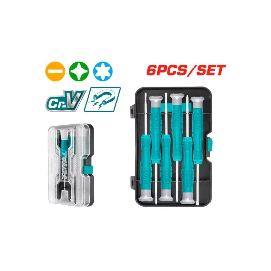 Precision screwdriver set 6 pcs. Precision screwdriver set 6 pcs.