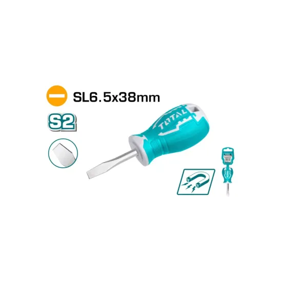 Slotted screwdriver SL6.5x38mm Slotted screwdriver SL6.5x38mm