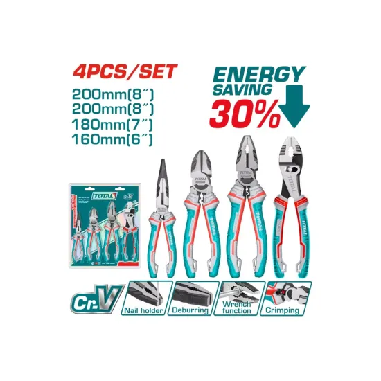 Pliers set 4 pcs. Pliers set 4 pcs.