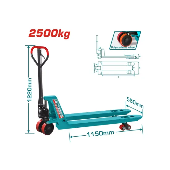 Hand pallet truck 2500kg Hand pallet truck 2500kg