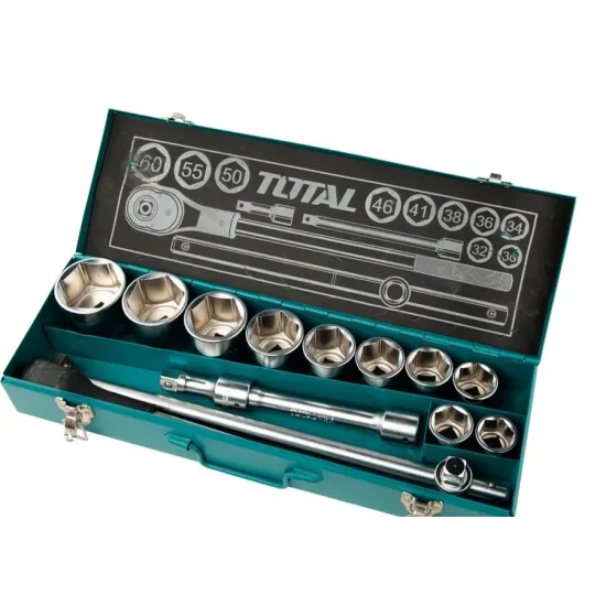 Socket set 3/4" 15 pcs