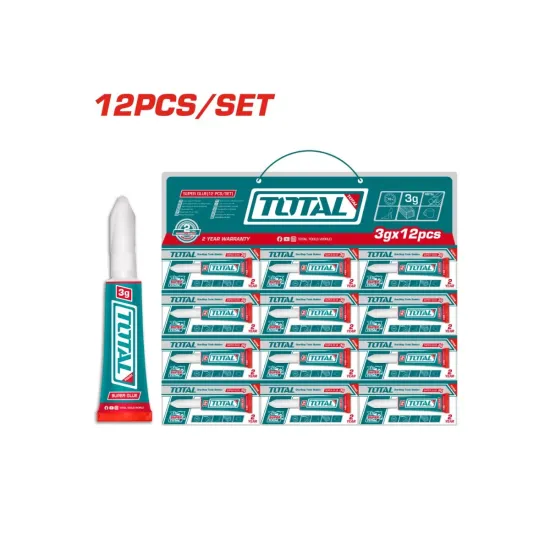 Transparent Super Glue 12pcs Transparent Super Glue 12pcs