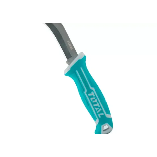 Cable stripping knife curved