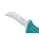 Cable stripping knife curved
