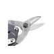 Metal shears with straight cut