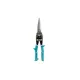 Metal shears with straight cut 300mm