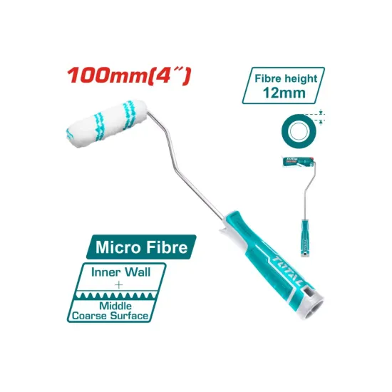 Mini roller brush 100x12mm Mini roller brush 100x12mm