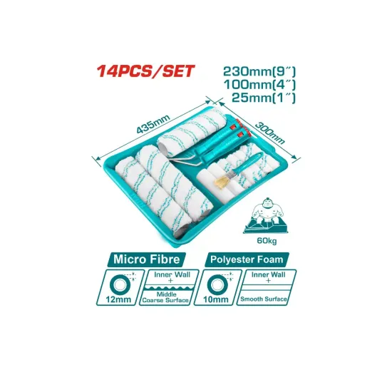 Set of roller brush 14in1 Set of roller brush 14in1