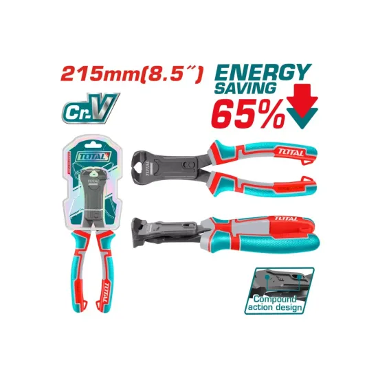 Compound action end cutting pliers Compound action end cutting pliers