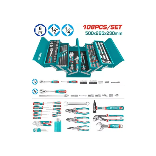 Tool set in a box 108 pieces Tool set in a box 108 pieces