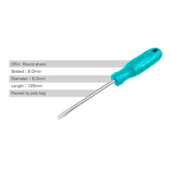 Slotted screwdriver ﻿﻿﻿SL 6,5x125 mm