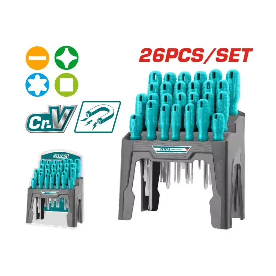 Screwdriver Set - 26 Pcs Screwdriver Set - 26 Pcs