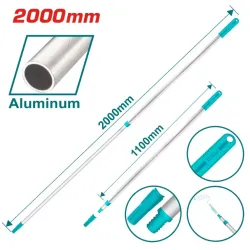 Telescopic aluminum rod 110sm